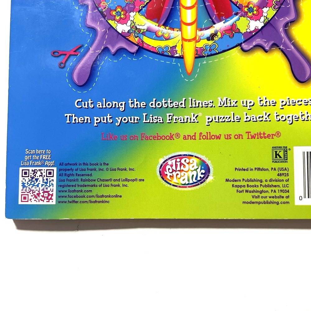 Lisa Frank Giant Coloring & Activity Book Friends Forever Pony & Horse Cover - Picture 4 of 4